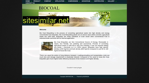 biocoal.co.in alternative sites