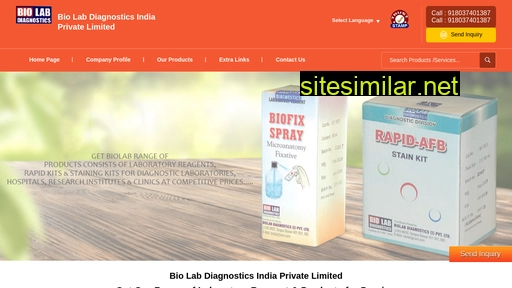biolabdiagnostics.in alternative sites