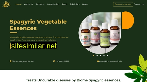 biomespagyrics.in alternative sites