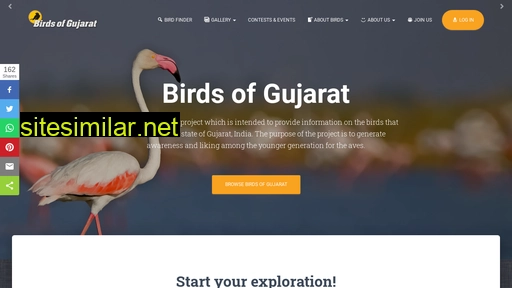 birdsofgujarat.in alternative sites