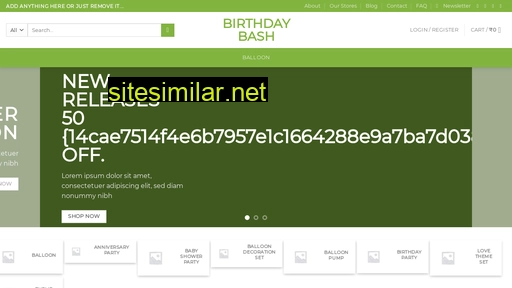 birthdaybash.in alternative sites
