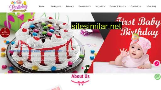 birthdayorganizer.co.in alternative sites