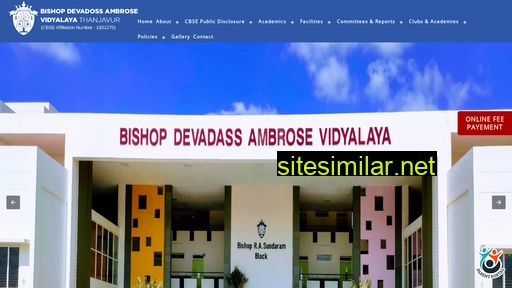 Bishopschool similar sites