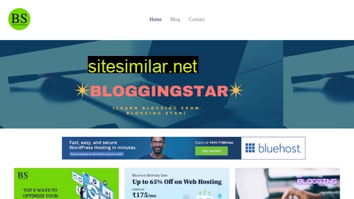 bloggingstar.in alternative sites
