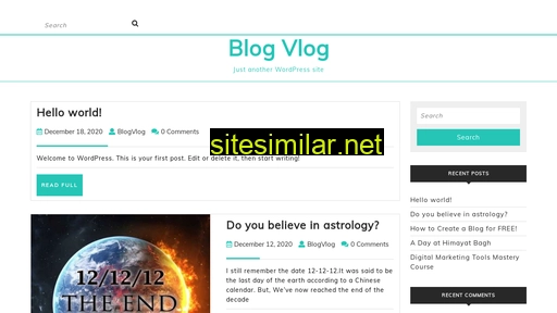 Blogvlog similar sites