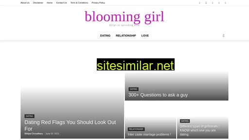 bloominggirl.in alternative sites