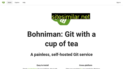 bohniman.in alternative sites