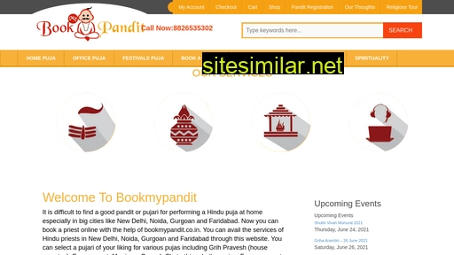 bookmypandit.co.in alternative sites