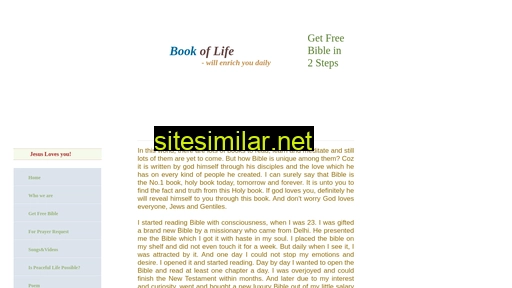 bookoflife.in alternative sites