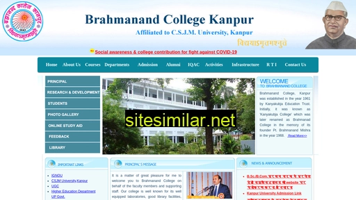 brahmanandcollege.org.in alternative sites