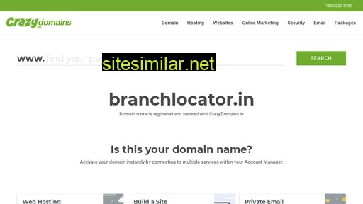 branchlocator.in alternative sites