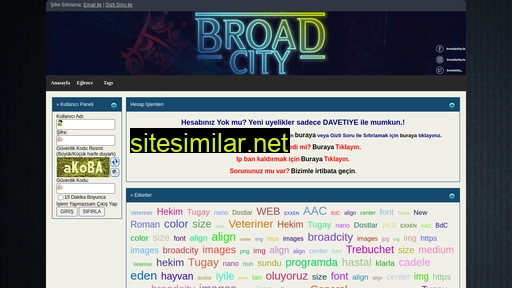 Broadcity similar sites