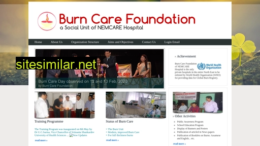 burncarefoundation.org.in alternative sites