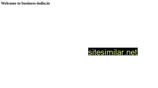business-india.in alternative sites