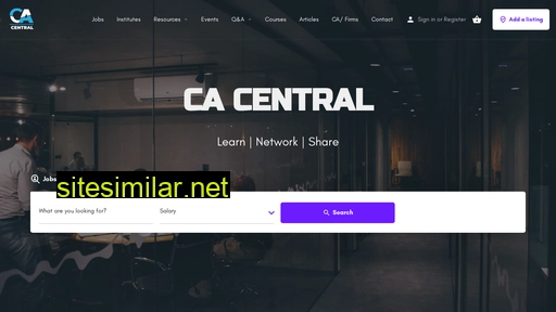 cacentral.in alternative sites