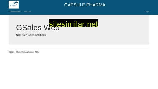 capsulepharma.in alternative sites