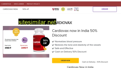 cardiovax.in alternative sites