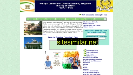 cdablore.gov.in alternative sites