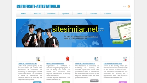 certificate-attestation.in alternative sites