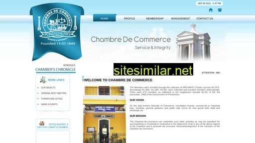 Chambredecommerce similar sites