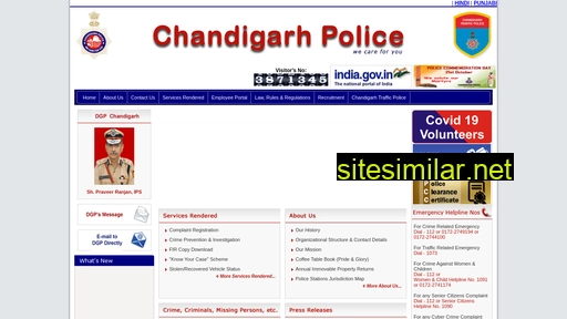 chandigarhpolice.gov.in alternative sites