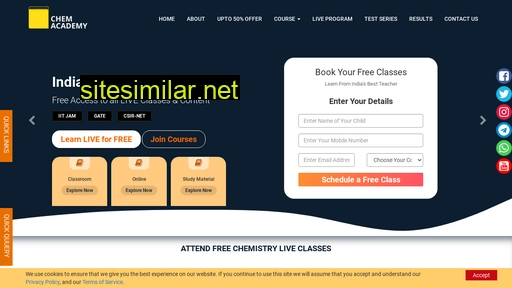Chemacademy similar sites