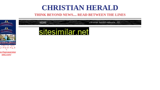 christianherald.co.in alternative sites
