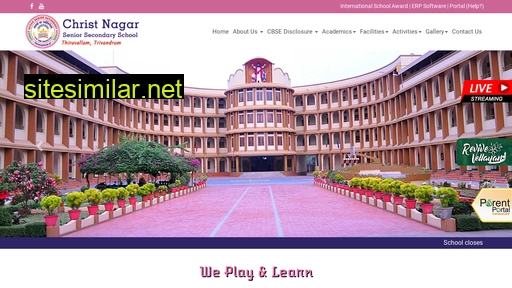 christnagarschool.edu.in alternative sites