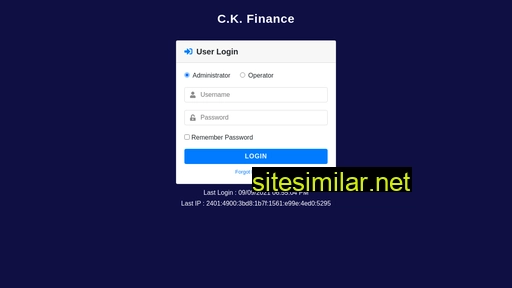 ckfinance.co.in alternative sites