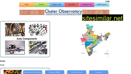 clusterobservatory.in alternative sites