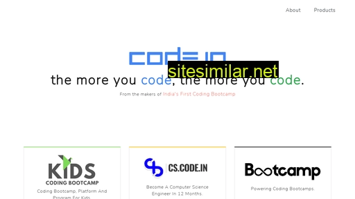 code.in alternative sites
