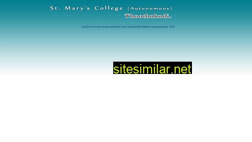 Coestmaryscollege similar sites