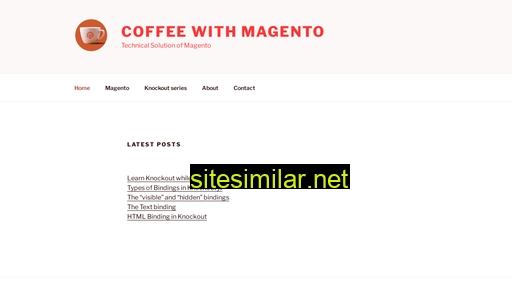 Coffeewithmagento similar sites