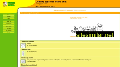 Coloring-page similar sites