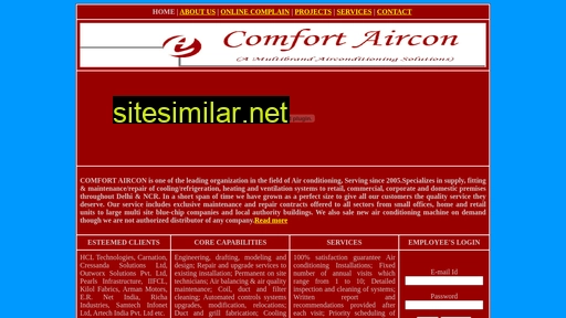 comfortaircon.in alternative sites