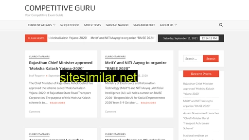 competitiveguru.in alternative sites