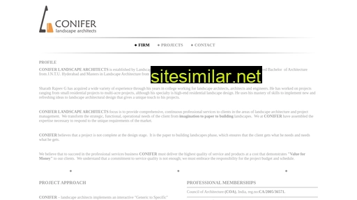 conifer.co.in alternative sites