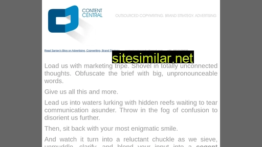 contentcentral.in alternative sites