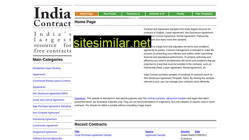 contracts.org.in alternative sites
