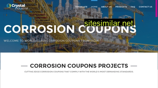 Corrosioncoupons similar sites