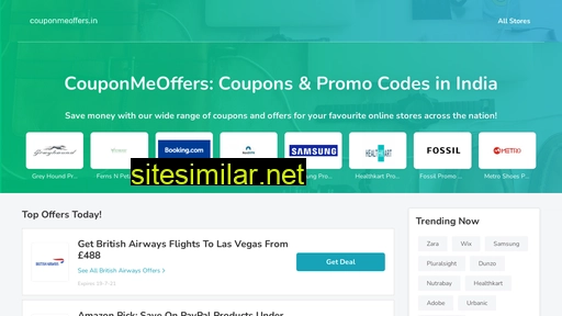 couponmeoffers.in alternative sites