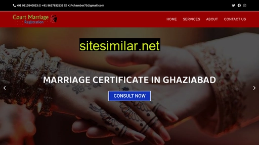 Courtmarriageregistration similar sites