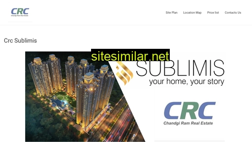 Crc-sublimis similar sites