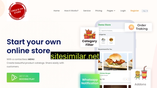 Createmystore similar sites