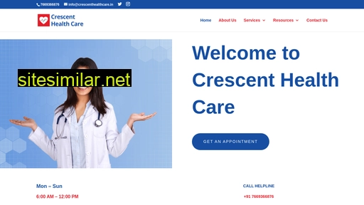 crescenthealthcare.in alternative sites