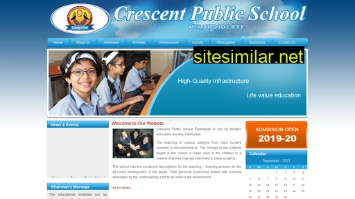 Crescentschool similar sites