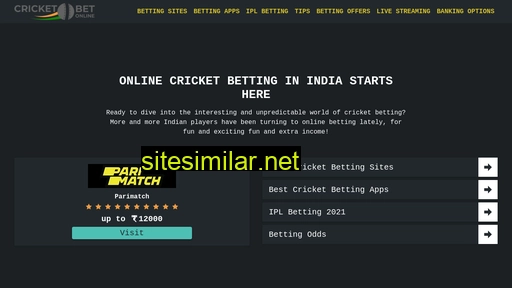 Cricketbetonline similar sites