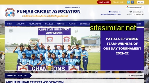 cricketpunjab.in alternative sites