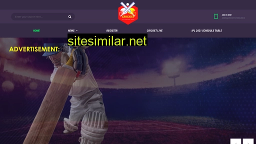 Cricketsiteonline similar sites