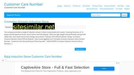 customercarenumber.co.in alternative sites